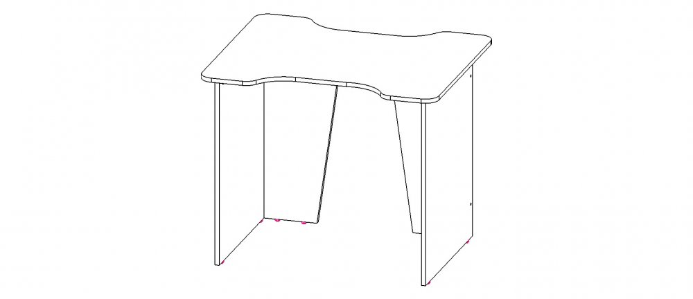 Стол компьютерный 900х750х750 (1)
