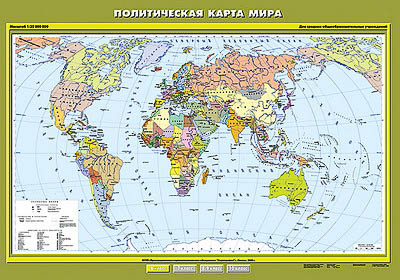 Карта полит