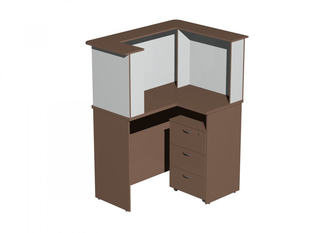 Стойка-ресепшн 1300х1000х1000 (1650) цвет